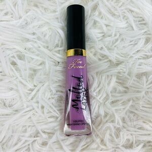 NEW TOO FACED twilight zone purple melted latex liquefied, high shine lipstick
